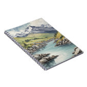 Flux de montagne | Journal carnet (Côté Droit)