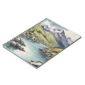 Flux de montagne | Journal carnet (Côté gauche)