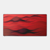 Flux Écarlate – Vagues Abstraites Rouges de Mouvem (Recto)