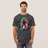 Flux électrique : T-shirt à charge vive (Devant entier)