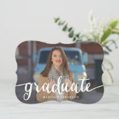 Flux en rouge | Invitation à l'obtention du diplôm (Debout devant)