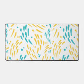 Flux en turquoise et jaune (Recto)