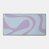 Flux et reflux 2 en rose, lilas et bleu (Recto)