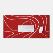 Flux et reflux 2 en rouge et blanc (Clavier et souris)
