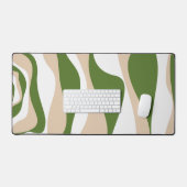 Flux et reflux 4 - Blanc, sable et vert palme (Clavier et souris)