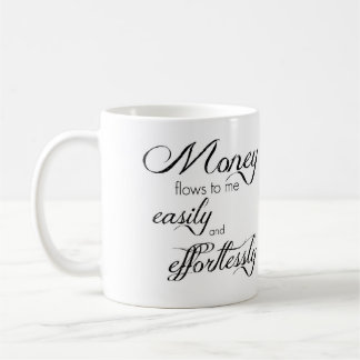 Flux financier de tasse de cadeau à moi facilement