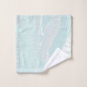 Flux marin artistique (Gant de toilette)