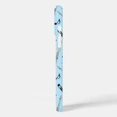 Flux Music Note Pattern Case-Mate iPhone Case (Achterkant / Links)