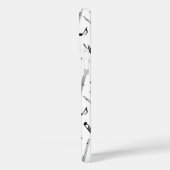 Flux Music Note Pattern Case-Mate iPhone Case (Achterkant / Links)
