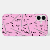 Flux Music Note Pattern Case-Mate iPhone Case (Achterkant (horizontaal))
