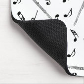 Flux Music Note Pattern Muismat (Hoek)