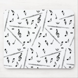 Flux Music Note Pattern Muismat