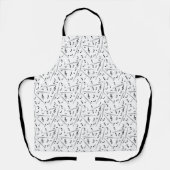 Flux Music Note Pattern Schort (Voorkant)