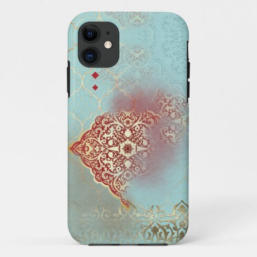 Flux oriental - coque iphone (Dos)