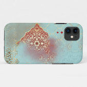 Flux oriental - coque iphone (Dos (Horizontal))