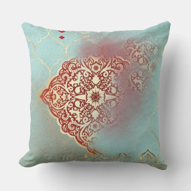 Flux oriental - Coussin (Recto)