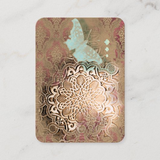 Flux Oriental II - Carte de visite (Devant)