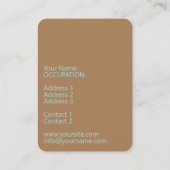 Flux Oriental II - Carte de visite (Dos)