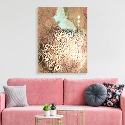 Flux Oriental II - Toile Enveloppée (Insitu(Salon))