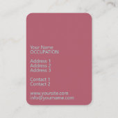 Flux Oriental III - Carte de visite (Dos)