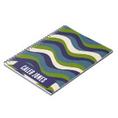 Flux rétro abstrait, Journal d'écriture, (Côté gauche)