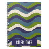 Flux rétro abstrait, Journal d'écriture, (Devant)