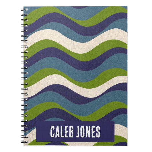 Flux rétro abstrait, Journal d'écriture, (Devant)