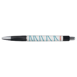 Flux Swirl Ballpoint Pen - Turquoise