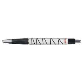 Flux Swirl Ballpoint Pen - Zwart