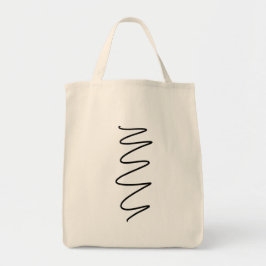 Flux Swirl Canvas Canvas tas - Zwart