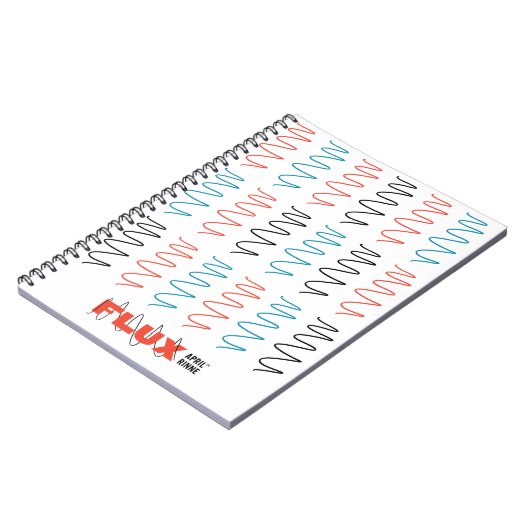 Flux Swirl Spiral Notitieboek (Linkerzijde)