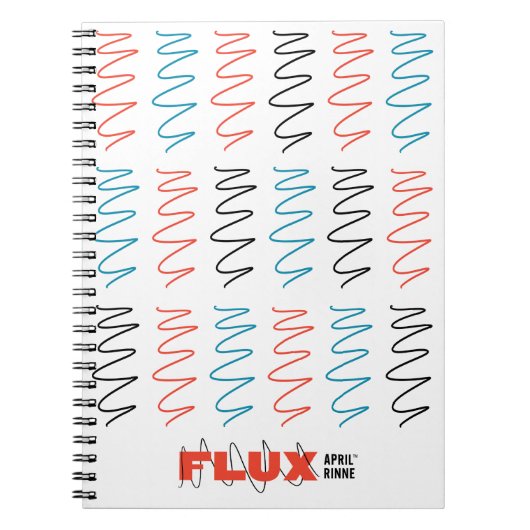 Flux Swirl Spiral Notitieboek (Voorkant)
