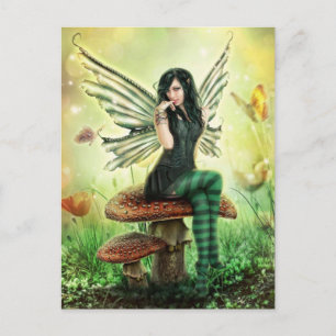 Fly agaric Fairy Briefkaart
