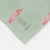 Fly Agaric Fleece Deken (Hoek)