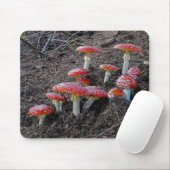 Fly agaric muismat (Met muis)