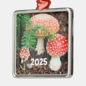 Fly Agaric Mushrooms Ornament (Links)