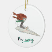 Fly Away Ornament (Links)