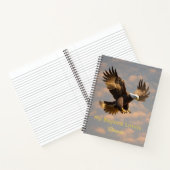 Fly Beyond Limits Eagle Notebook Notitieboek (Binnen)