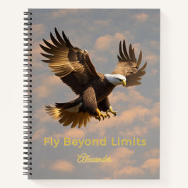 Fly Beyond Limits Eagle Notebook Notitieboek