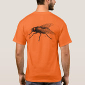 Fly Buddy femme t-shirt orange dos (Dos)
