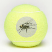 Fly Buddy géant mouche gris Penn balles de tennis (Devant)