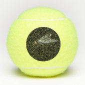 Fly Buddy géant mouche noir Penn balles de tennis (Devant)