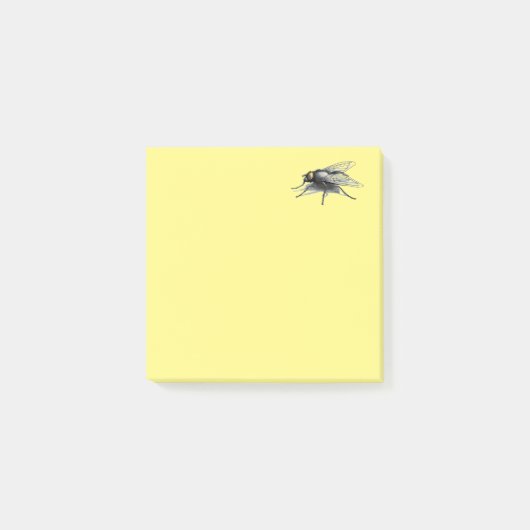 Fly Buddy gele notitieblokken Post-it® Notes (Voorkant)