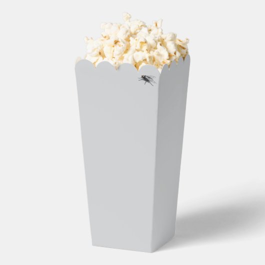 Fly Buddy grijze popcorn dozen Bedankdoosjes (Popped)