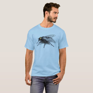 Fly Buddy mannen blauw T-shirt
