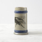 Fly Buddy reuzenvlieg stein Bierpul (Center)