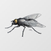 Fly Buddy see-thru raam vastklampen voorste stok Raamsticker (Vel)