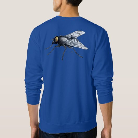 Fly Buddy sweatshirt bleu (Dos)