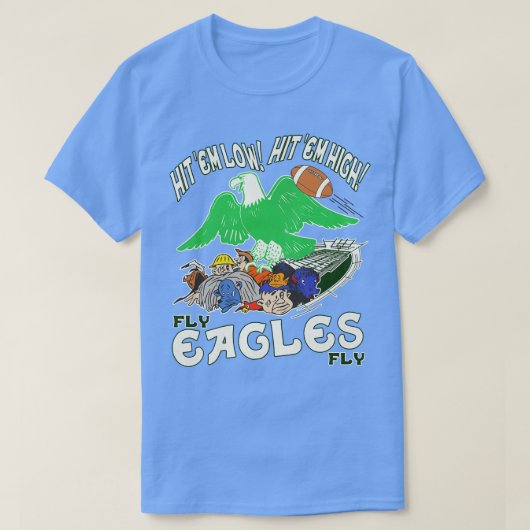 Fly Eagles Fly T-shirt (Design voorkant)