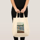 Fly Fisherman - Cordova, Alaska Tote Bag (Voorkant (product))